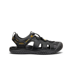 Men's SOLR Sandal Black/Gold / Keen Online