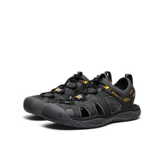 Men's SOLR Sandal Black/Gold / Keen Online