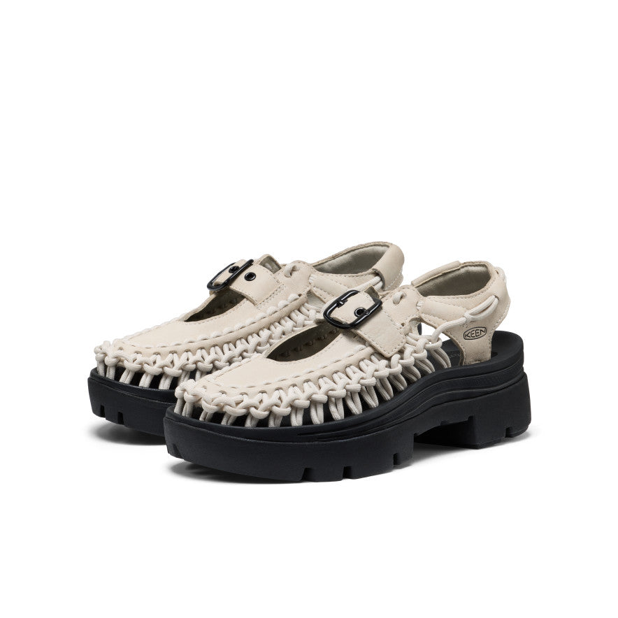 All Gender UNEEK PLT Mary Jane Sneaker Birch Smooth Lea / Keen Online