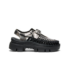 All Gender UNEEK PLT Mary Jane Sneaker Silver/Black / Keen For sale