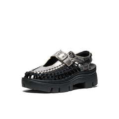 All Gender UNEEK PLT Mary Jane Sneaker Silver/Black / Keen For sale
