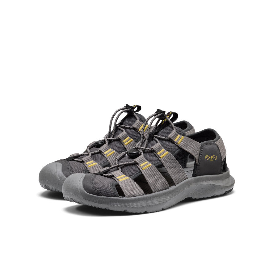 Men's Seanik H2 Sandal Steel Grey/Cream Gold | Keen Discount