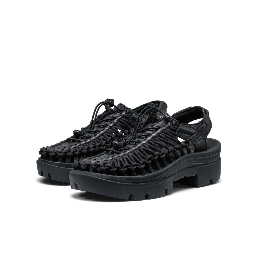 All Gender UNEEK PLT Sneaker Black Smooth Lea / Keen For sale