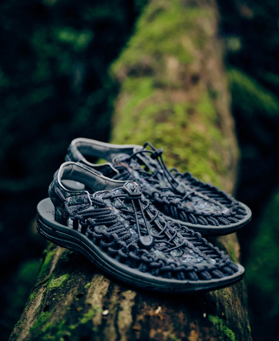 Men's UNEEK Sneaker x ELNEST Yakushima Forestra Camo / Keen Sale
