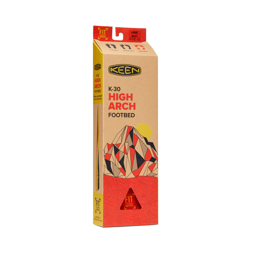 Men's Outdoor K-30 High Arch Insole Red / Keen Online