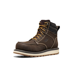 Men's Cincinnati 6" Waterproof Boot (Carbon Toe) Dark Chocolate/Sandshell / Keen For sale