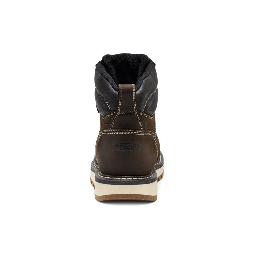 Men's Cincinnati 6" Waterproof Boot (Carbon Toe) Dark Chocolate/Sandshell / Keen For sale
