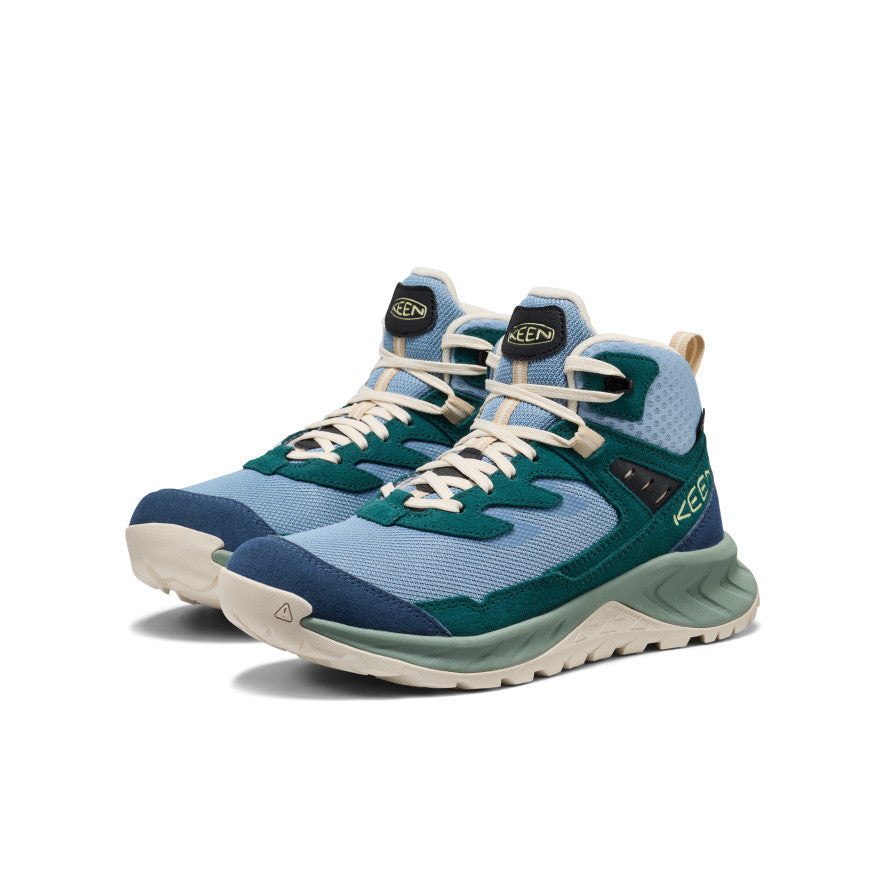 Women's Hightrail Waterproof Hiking Boot Mediterranea/Birch | Keen Outlet