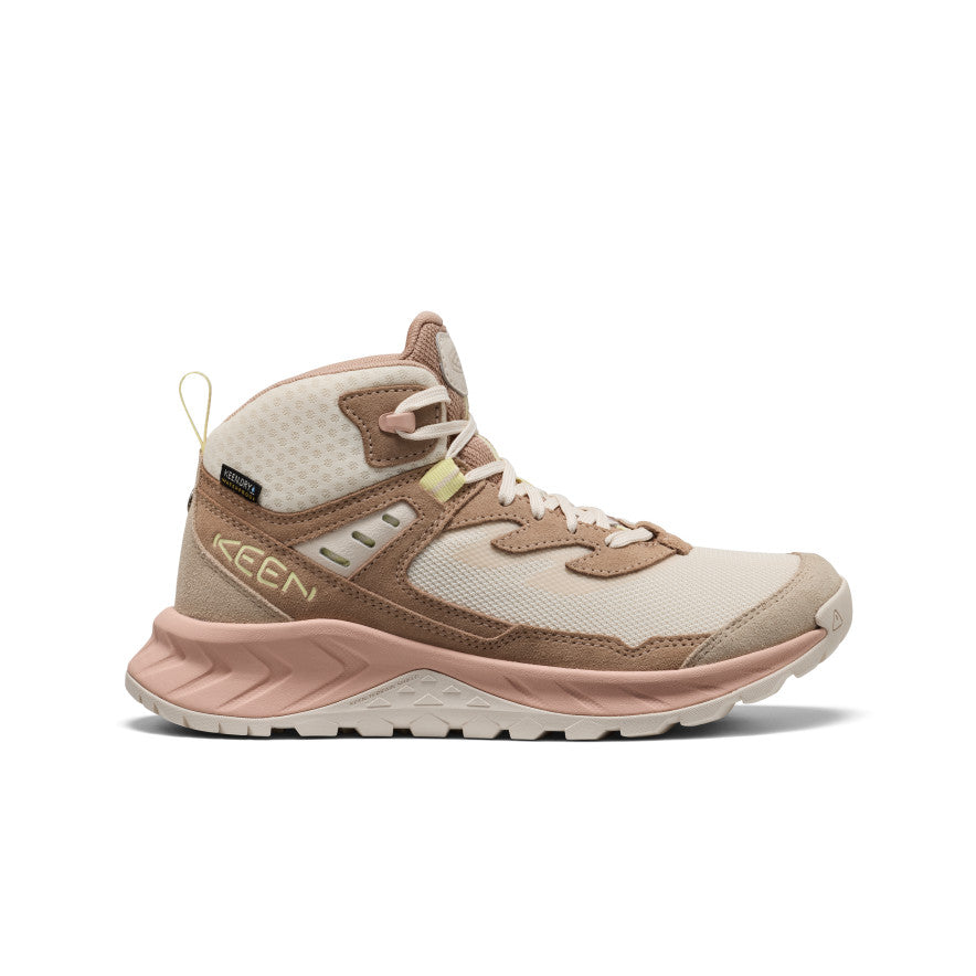 Women's Hightrail Waterproof Hiking Boot Warm Taupe/Birch / Keen Sale