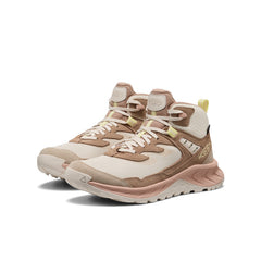 Women's Hightrail Waterproof Hiking Boot Warm Taupe/Birch / Keen Sale