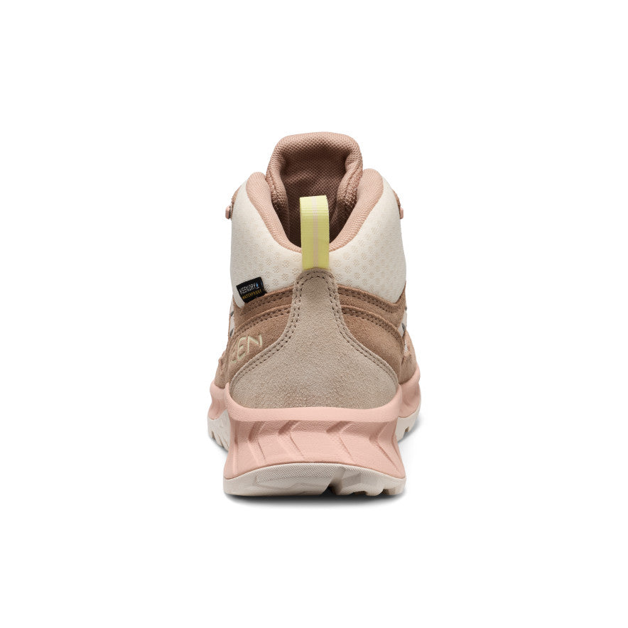 Women's Hightrail Waterproof Hiking Boot Warm Taupe/Birch / Keen Sale