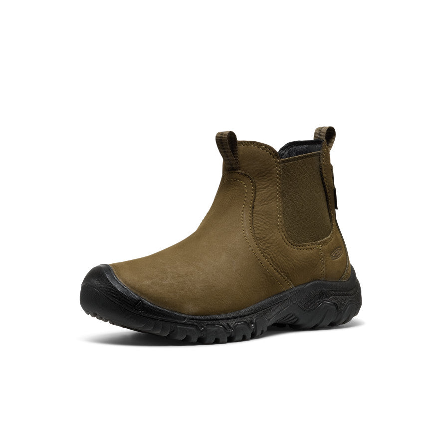 Women's Greta II Waterproof Chelsea Dark Olive/Black / Keen For sale