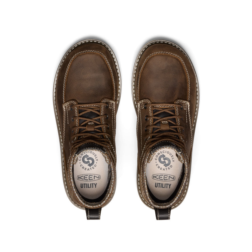 Women's San Jose 6" Waterproof Boot (Aluminum Toe) Cascade Brown/Gum / Keen Online