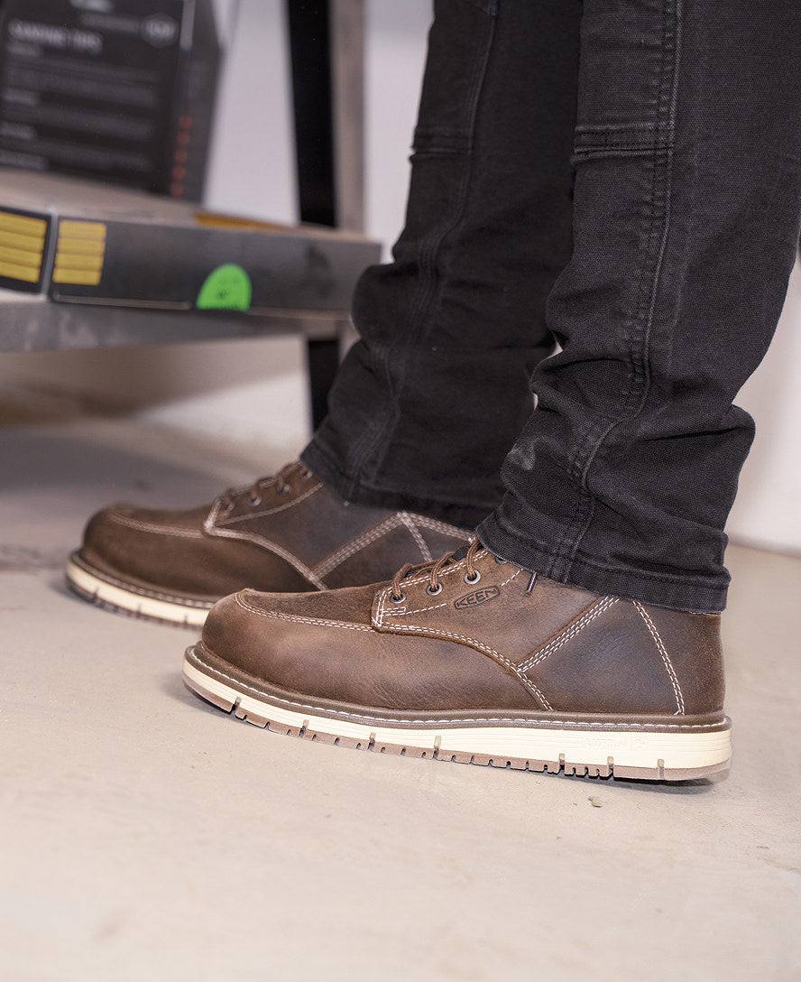 Women's San Jose 6" Waterproof Boot (Aluminum Toe) Cascade Brown/Gum / Keen Online