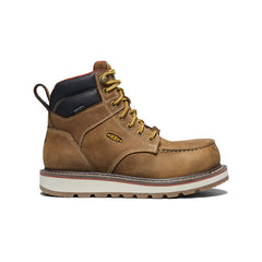 Women's Cincinnati 6" Waterproof Boot (Carbon Toe) Belgian/Sandshell | Keen Discount