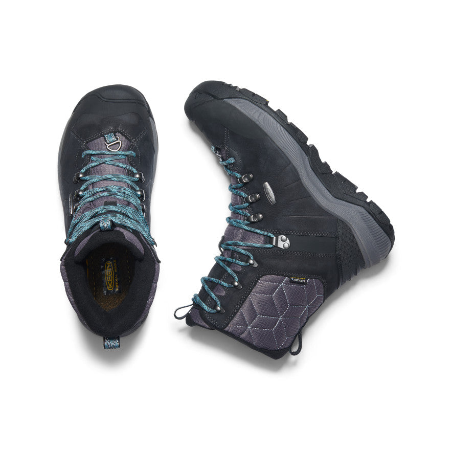 Women's Revel IV High Polar Waterproof Boot Black/North Atlantic / Keen For sale
