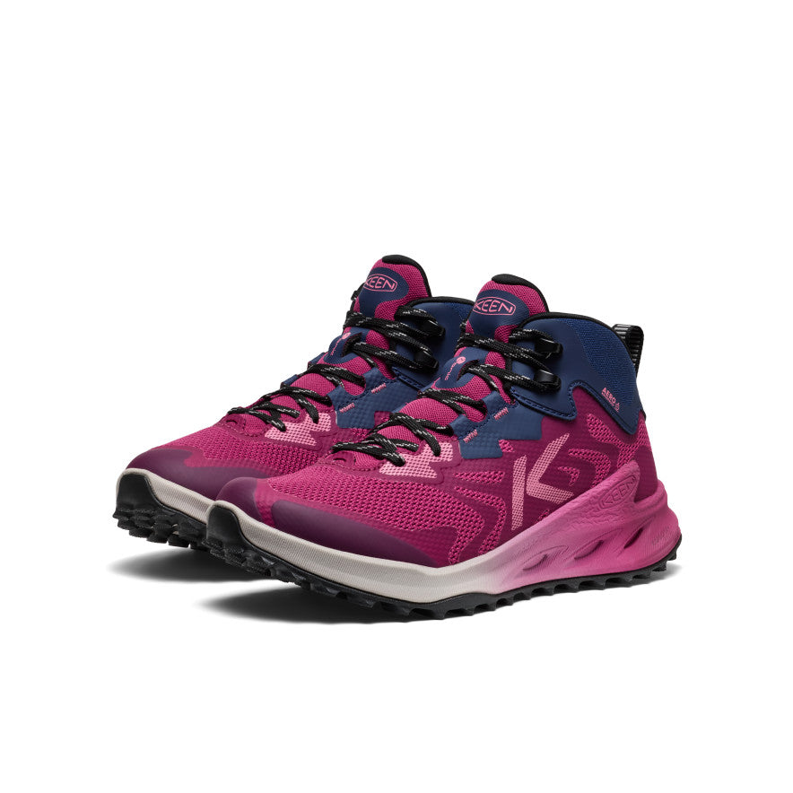 Women's Zionic NXT Waterproof Hiking Boot Beaujolais/Pink Lemonade | Keen Outlet