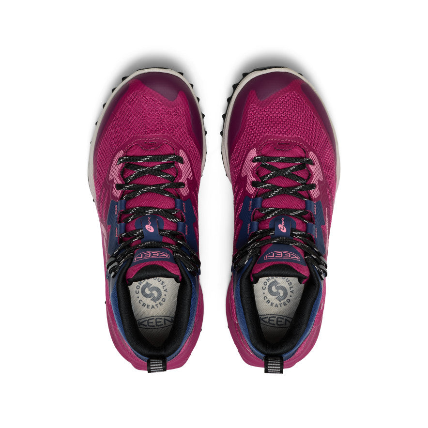 Women's Zionic NXT Waterproof Hiking Boot Beaujolais/Pink Lemonade | Keen Outlet
