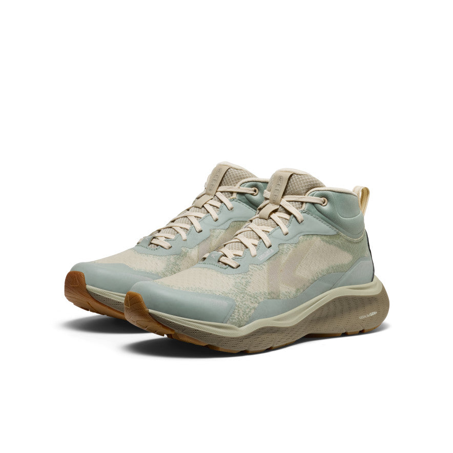 Women's Leiki Waterproof Hiking Boot Iceberg Green/Birch | Kenn On Sale