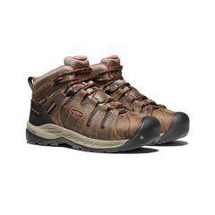 Women's Flint II Waterproof Boot (Soft Toe) Cascade Brown/Brick Dust | Keen Outlet