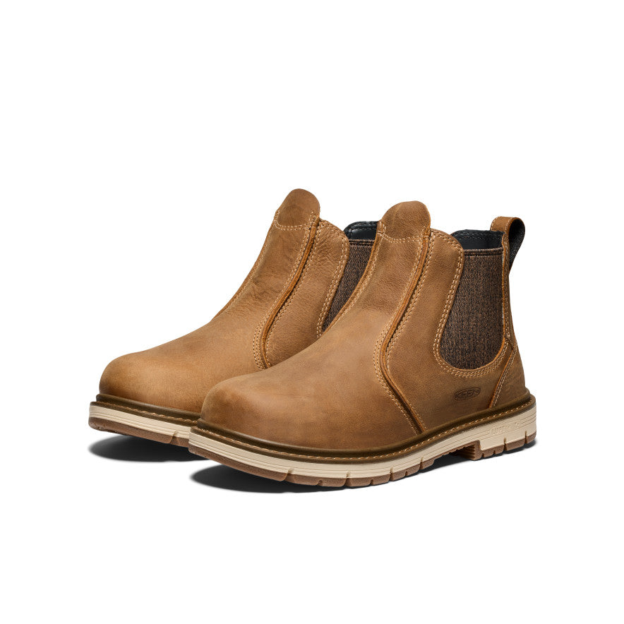Women's San Jose Chelsea 90° Heel Boot (Soft Toe) Belgian/Gum | Keen Discount
