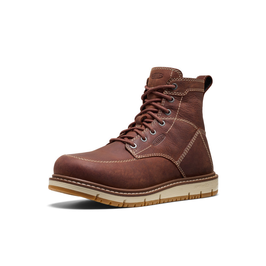 Women's San Jose 6" Boot (Aluminum Toe) Gingerbread/Gum / Keen Online