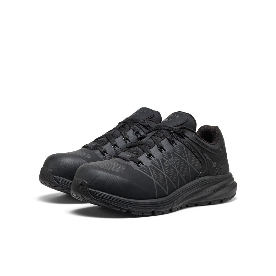Women's Vista Energy XT Work Sneaker INT MET (Carbon Toe) Black/Magnet / Keen Sale
