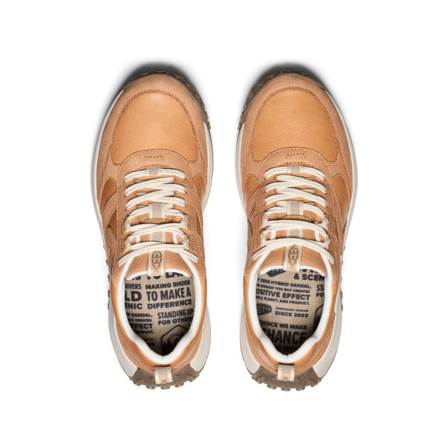 Women's KS86 Leather Sneaker Natural/Birch | Keen Outlet