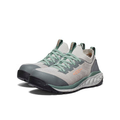 Women's Arvada Shift Work Sneaker (Carbon Toe) Steel Grey/Granite Green | Keen Outlet