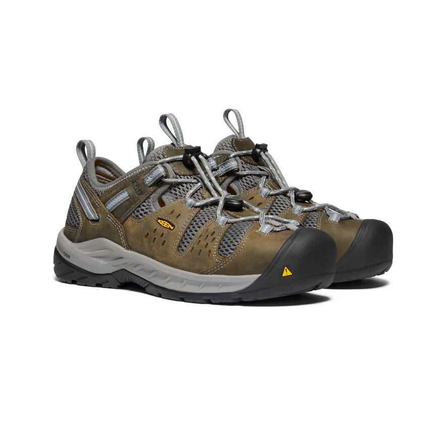 Women's Atlanta Cool II ESD (Steel Toe) Gargoyle/Blue Fog / Keen Online