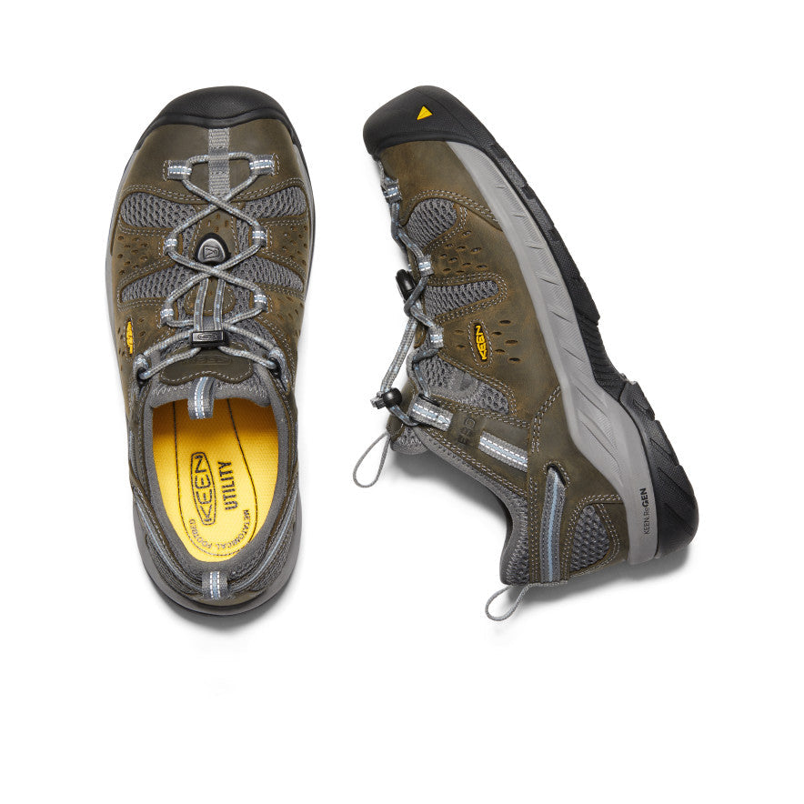 Women's Atlanta Cool II ESD (Steel Toe) Gargoyle/Blue Fog / Keen Online