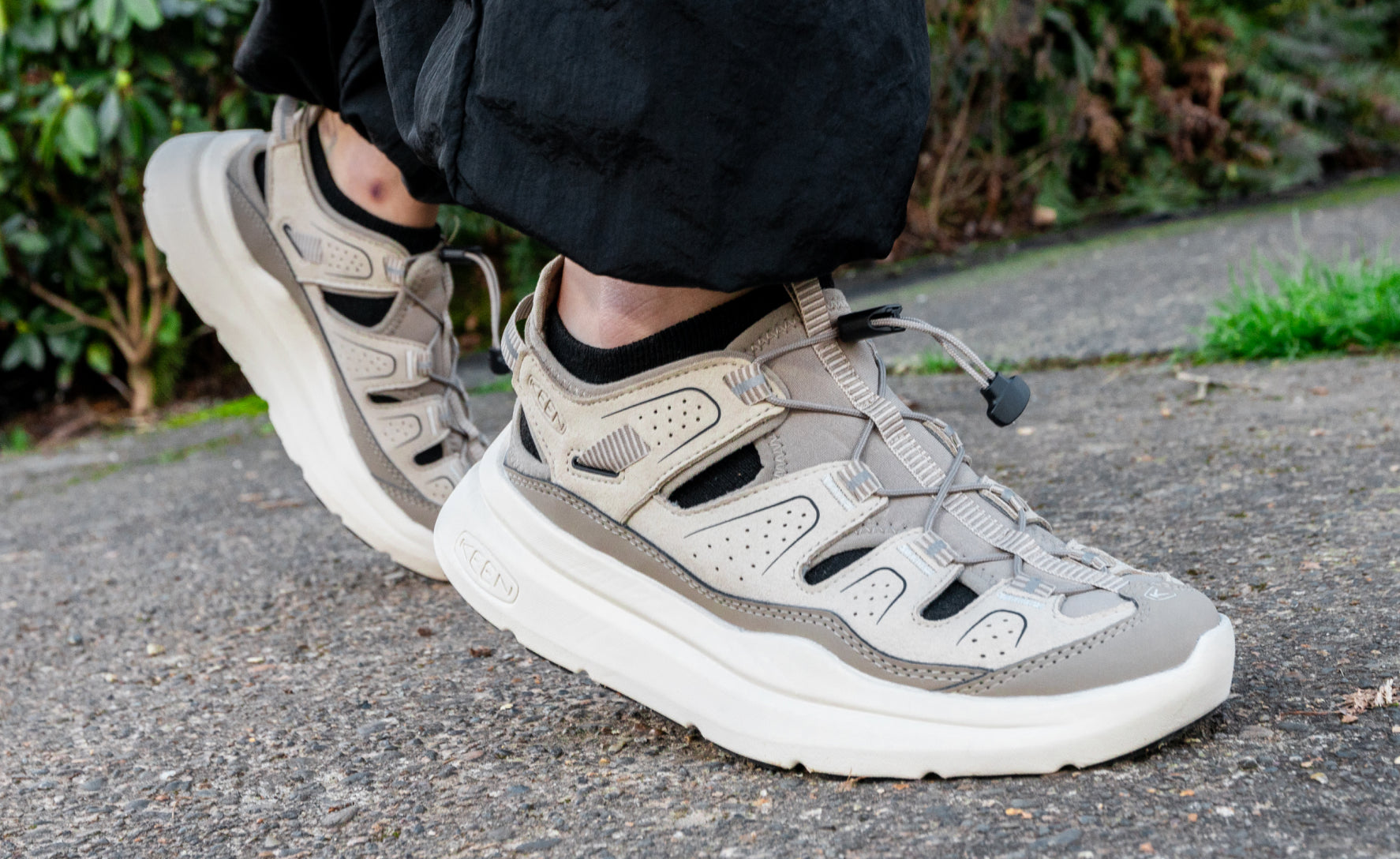 Women's WK450 Walking Sandal Plaza Taupe/Black / Keen Sale