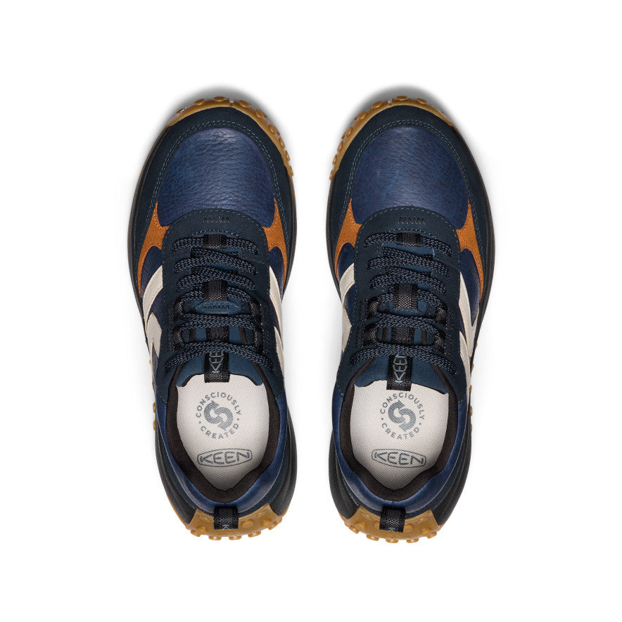 Women's KS86 Leather Sneaker Sky Captain/Birch | Keen Discount
