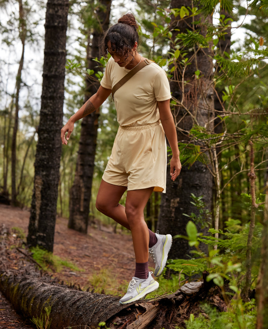 Women's Leiki Speed Hiking Shoe Dark Olive/Birch / Keen For sale