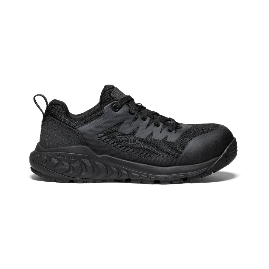 Women's Arvada ESD Work Sneaker (Carbon Toe) Black/Black / Keen Online