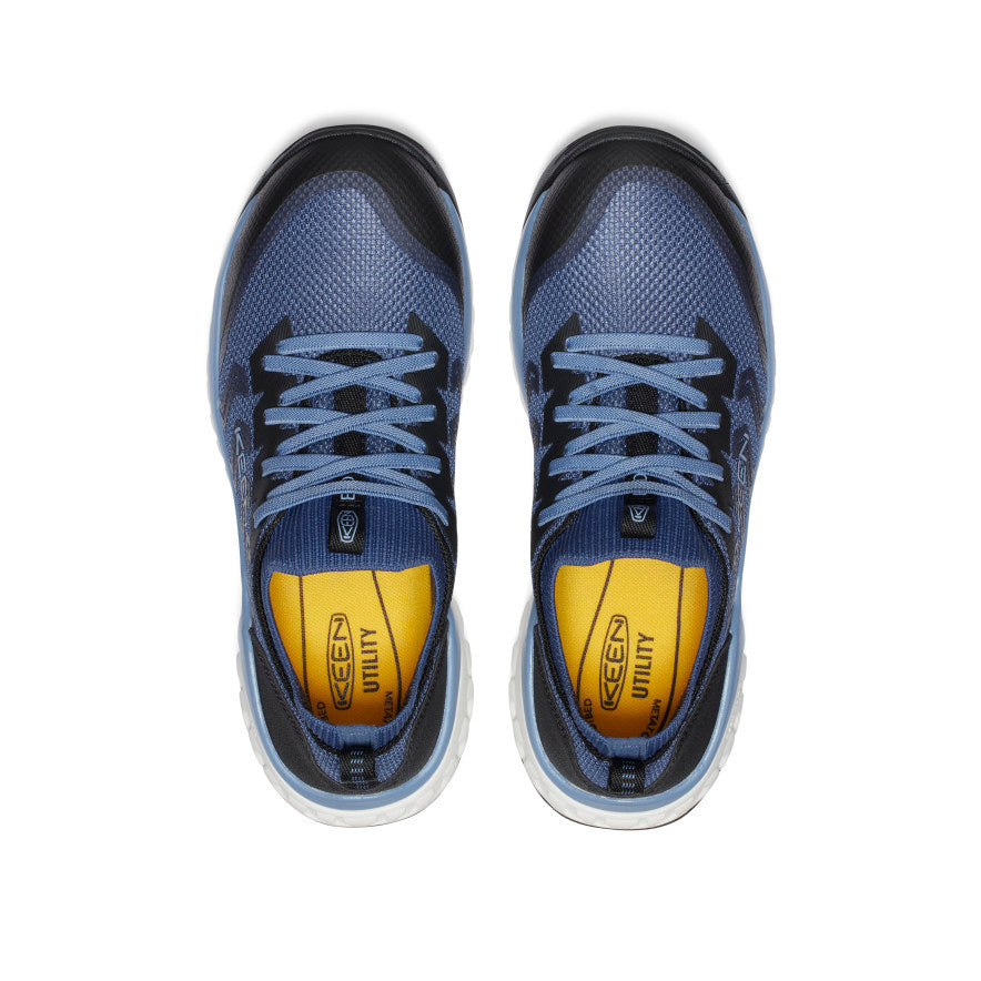 Women's Arvada Shift ESD Work Sneaker (Carbon Toe) Vintage Indigo/Faded Denim | Keen Discount