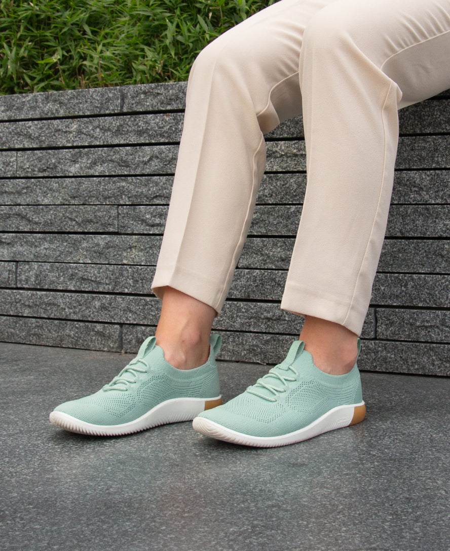 Women's KNX Knit Sneaker Granite Green/Lichen / Keen Online