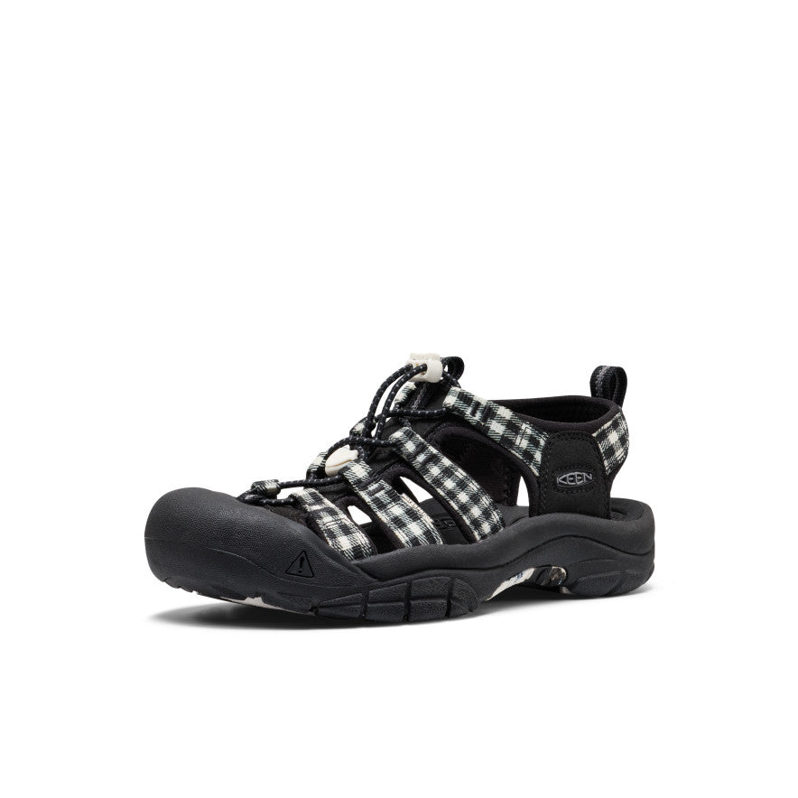 Women's Newport Retro Black/Gingham | Kenn On Sale