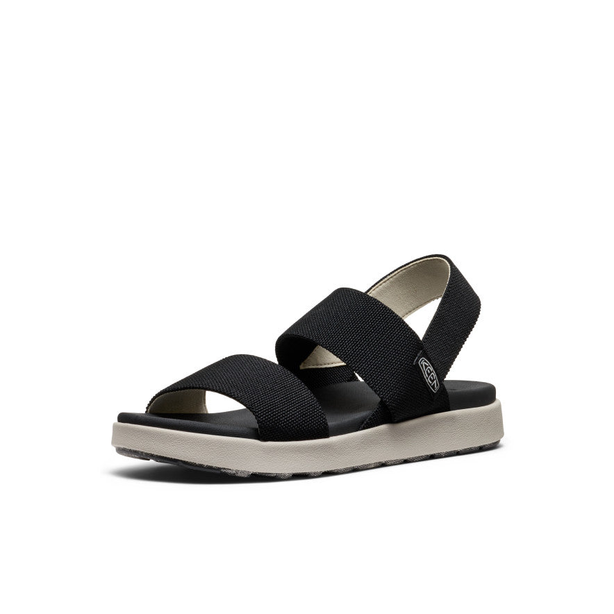 Women's Elle Backstrap Sandal Wide Black | Keen Outlet
