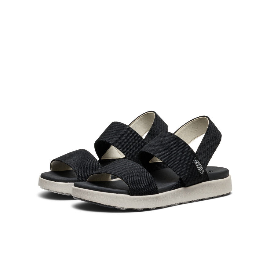 Women's Elle Backstrap Sandal Wide Black | Keen Outlet