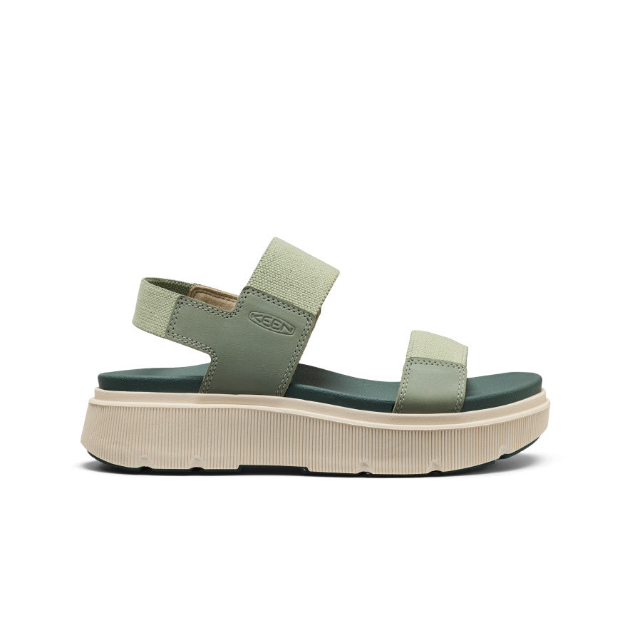Women's Elle Mila Backstrap Sandal Lily Pad/Dark Forest / Keen For sale