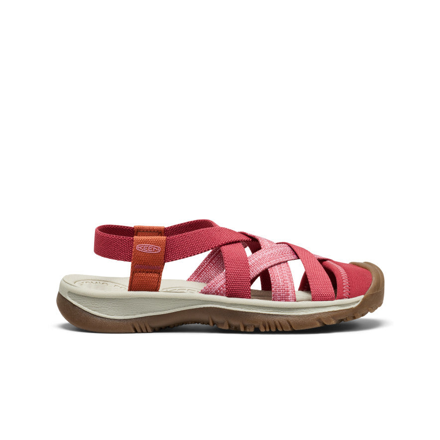 Women's Whisper Lattice Sandal Garnet/Burnt Brick / Keen Online