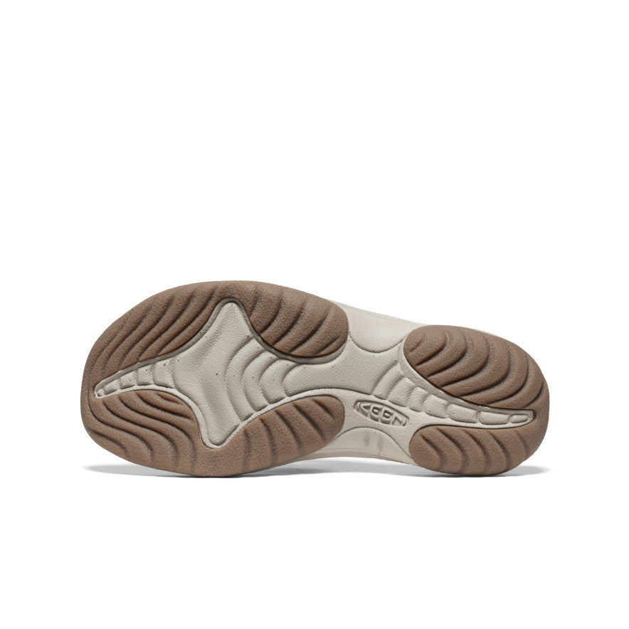 Women's Kona Leather Flip-Flop Brindle/Silver Birch | Kenn On Sale