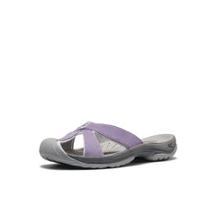 Women's Bali Leather Slide Sandal Purple Haze/Steel Grey / Keen Online