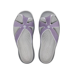 Women's Bali Leather Slide Sandal Purple Haze/Steel Grey / Keen Online