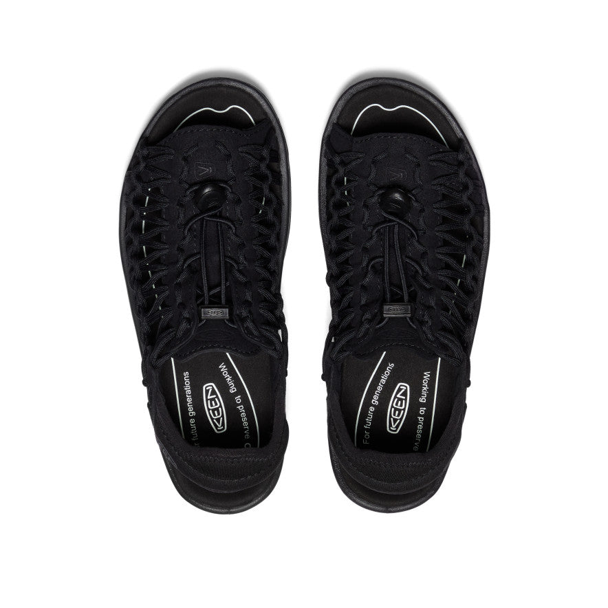 Women's UNEEK II Open-Toe Sneaker Black/Black / Keen For sale