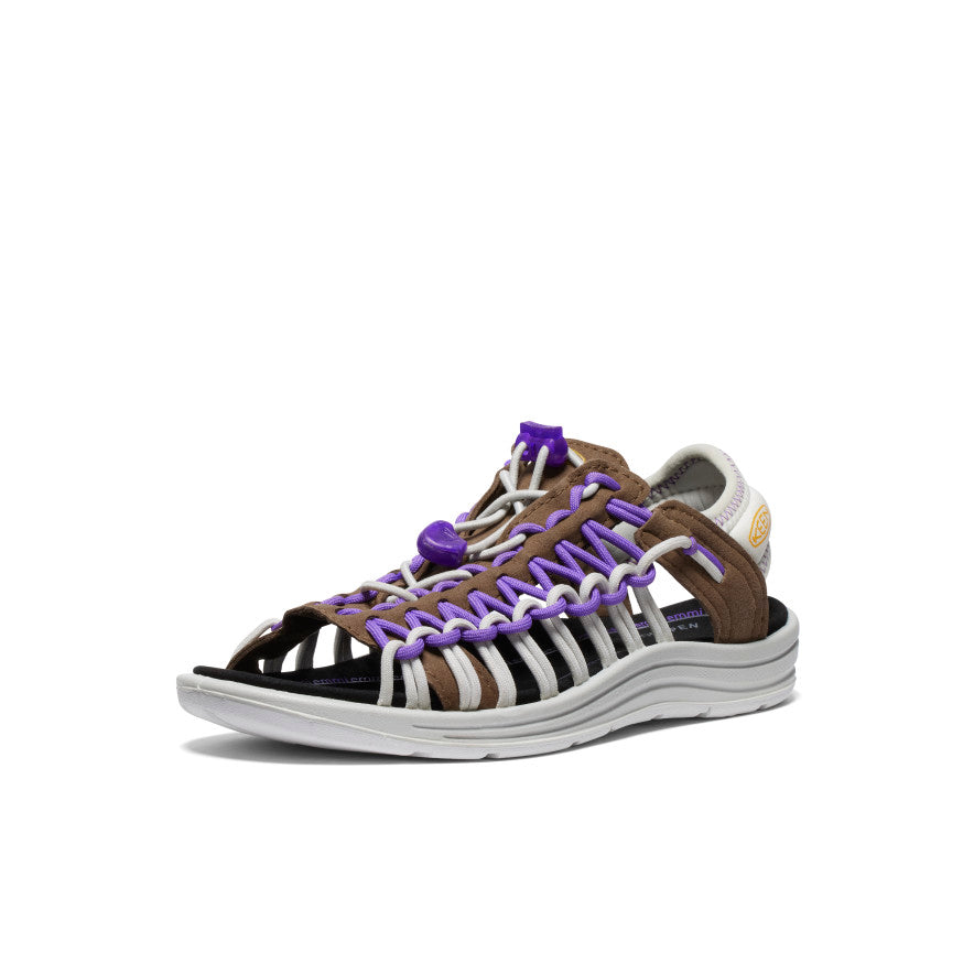 Women's UNEEK II Open Toe x emmi Dark Earth/Tillandsia Purple | Keen Outlet
