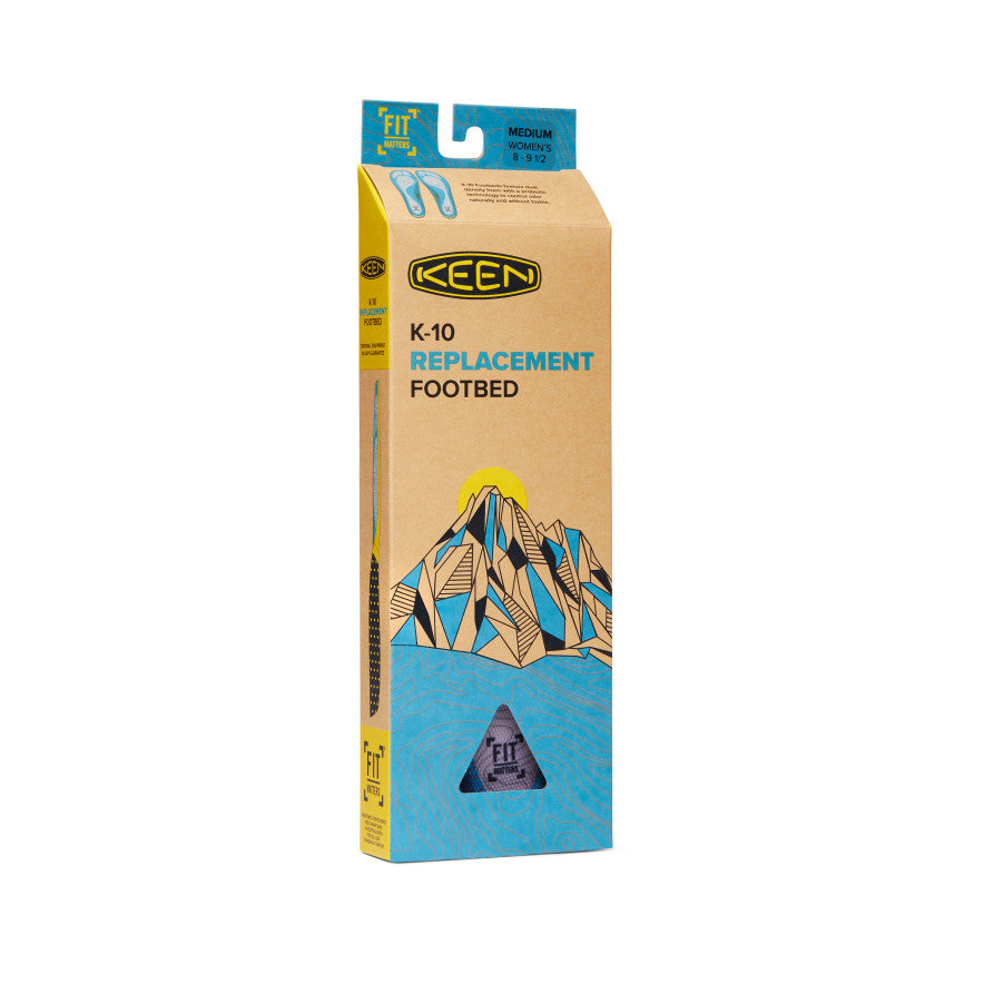 Women's Outdoor K-10 Replacement Insole Ocean Blue | Keen Discount
