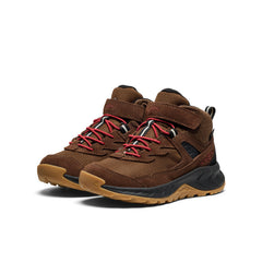 Little Kids' Hightrail Waterproof Hiking Boot Dark Earth/Garnet | Kenn On Sale