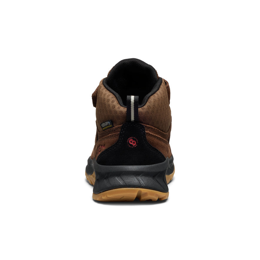 Little Kids' Hightrail Waterproof Hiking Boot Dark Earth/Garnet | Kenn On Sale